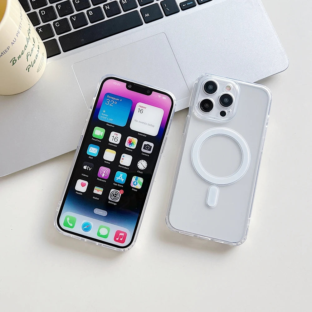 IPhone 16&15 Clear Case mit Magsafe